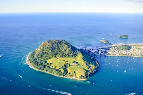 Tauranga is a splendid sail-in, past Mount Maunganui.