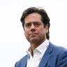 Former AFL boss Gillon McLachlan is now chief executive of Tabcorp.