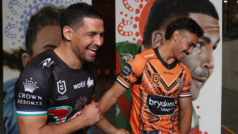 West tigers clearance indigenous jersey 2016