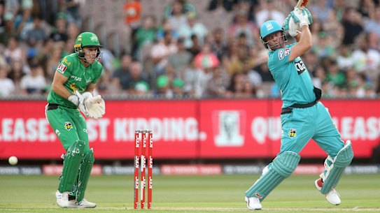 AB de Villiers belted 71 off 37 balls for Brisbane Heat in their win over the Melbourne Stars  at the MCG on Saturday night.
