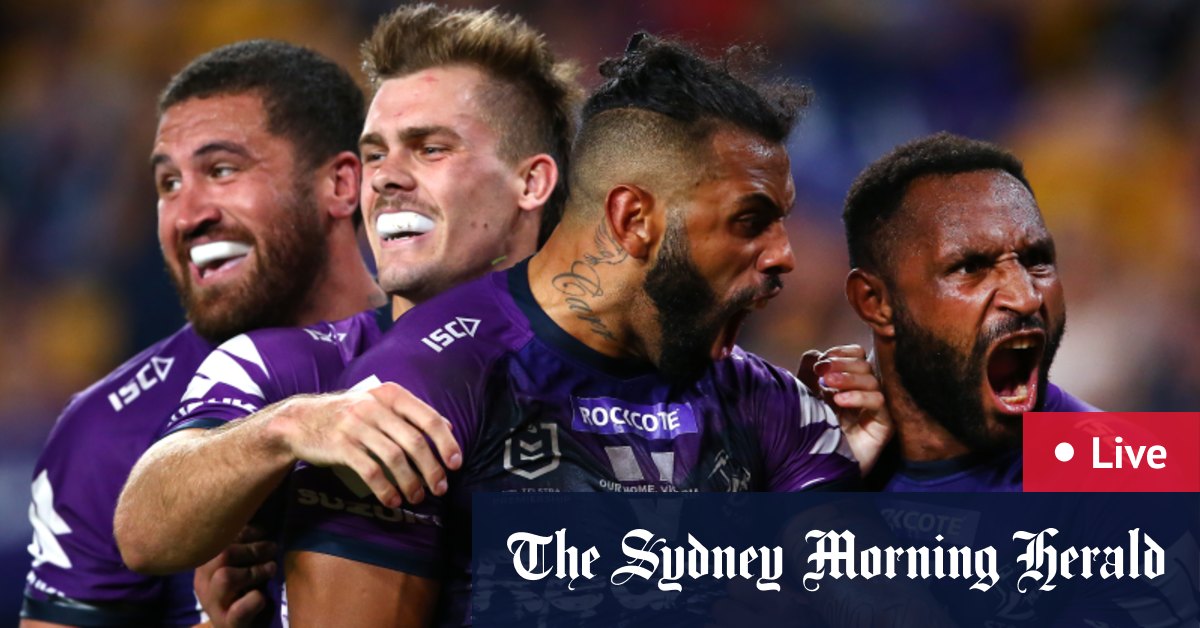 Nrl 2020 Finals Live Blog Scores And Updates Canberra Raiders V Cronulla Sharks Melbourne Storm V Parramatta Eels