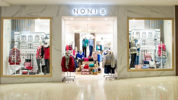Noni B said December sales were better than expected. 