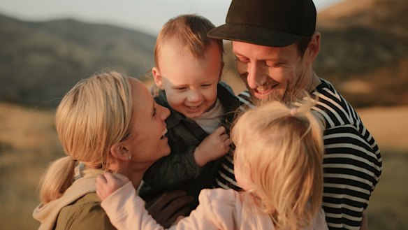 Sharing the struggle: Joe and Renae Ingles with Jacob.