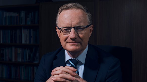 RBA governor Philip Lowe. His hand might be forced if the US dollar starts to depreciate.