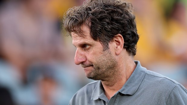 Matildas coach Joe Montemurro.