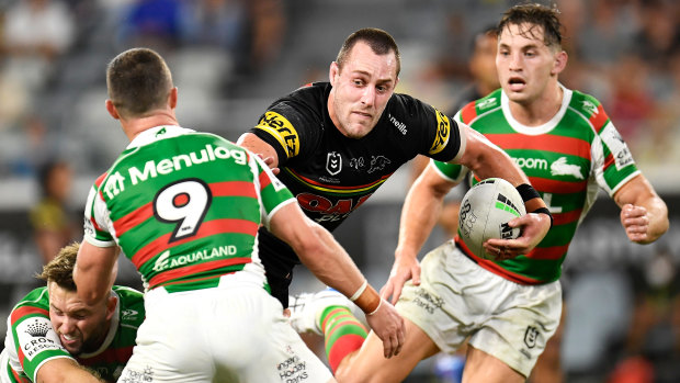 The Rabbitohs and panthers played in Townsville in the first week of the finals – and could be forced to play the grand final there on Sunday.