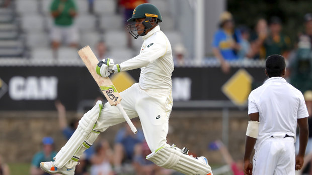 A welcome relief for Usman Khawaja.