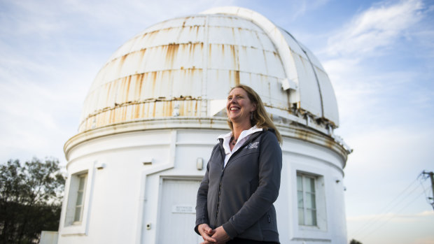 Professor Anna Moore is the head of ANU's new space research group. 