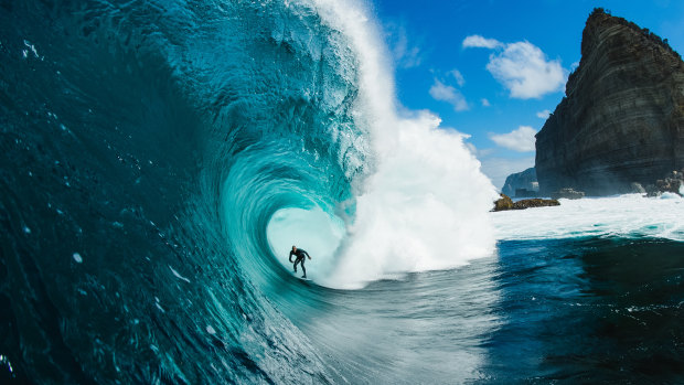 Stuart Gibson's photograph entitled "Mikey Brennan" has been announced as the Nikon Surf Photo of the Year. 