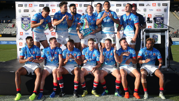 The Roosters won the Nines in 2017, the last time the competition was held.