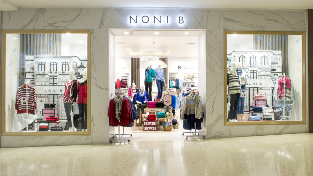 Noni B said December sales were better than expected. 