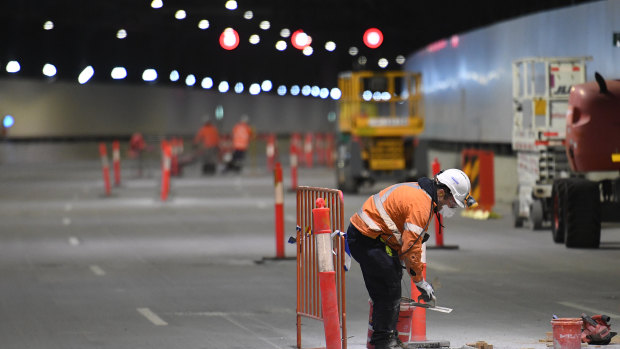 Tolls on WestConnex will rise by at least 4 per cent a year.