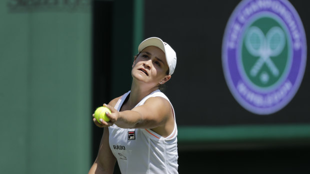 Ash Barty is the No.1 seed at Wimbledon.