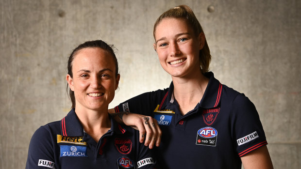 Tayla Harris says she wants to win Saturday’s grand final to see captain Daisy Pearce lift the Cup.