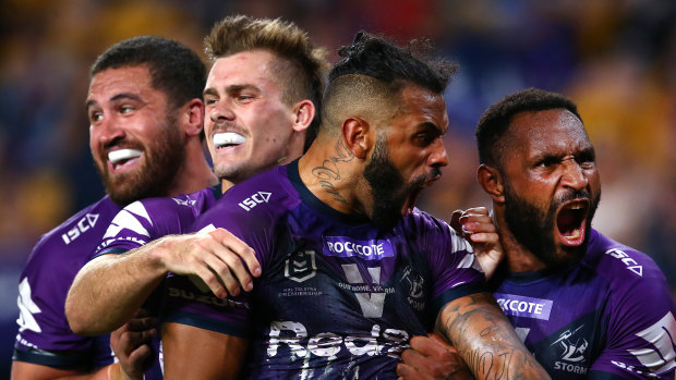 Josh Addo-Carr and the Storm were too good for Parramatta.
