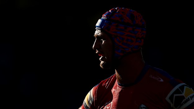 Knights fullback Kalyn Ponga.