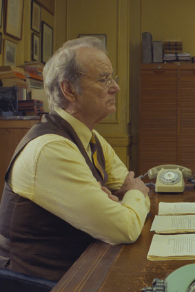 Bill Murray plays editor Arthur Howitzer jnr in The French Dispatch.