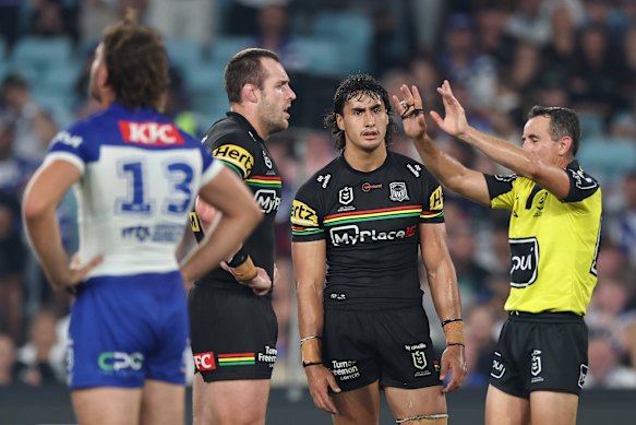 Casey McLean will miss the Panthers clash with the Dolphins due to suspension.