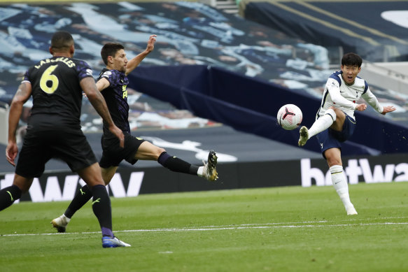 Tottenham's Son-Heung Min suffered a hamstring injury in the 1-1 draw with Newcastle ahead of a busy period for Spurs.