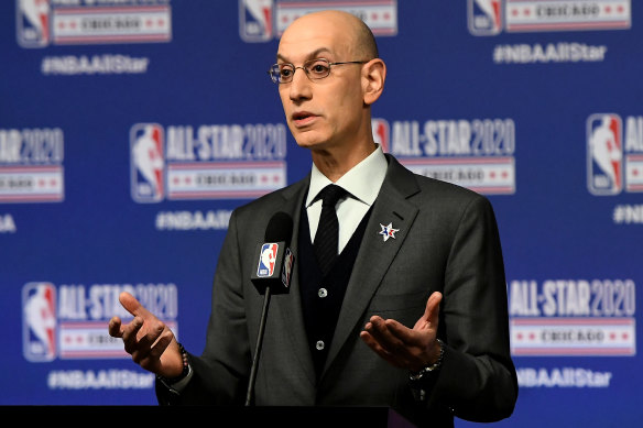 NBA commissioner Adam Silver.