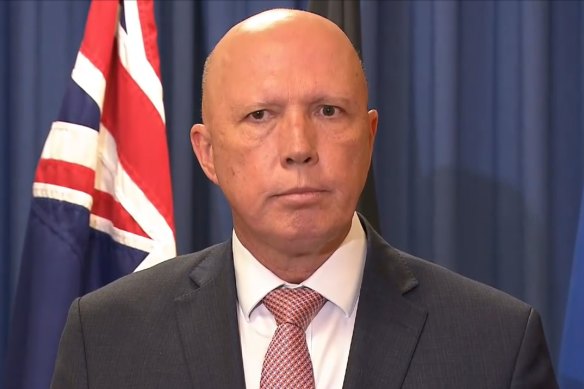 Opposition leader Peter Dutton has criticised the Albanese government’s energy bill relief measures.