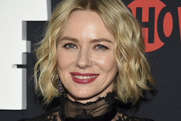 Celebrating menopause: Naomi Watts.