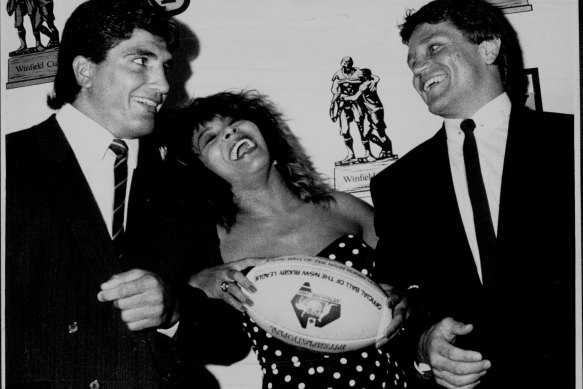 Tina Turner provided the soundtrack for rugby league.