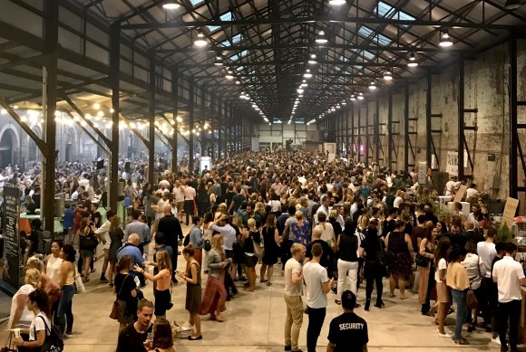 The popular night markets at Carriageworks last year.