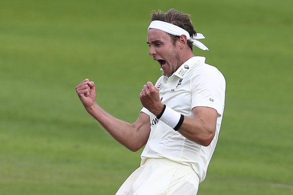 Broad also contributed with the ball.