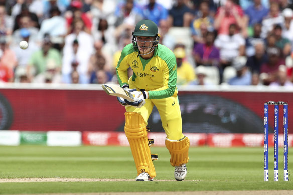 Alex Carey made his name in England during the 2019 World Cup.