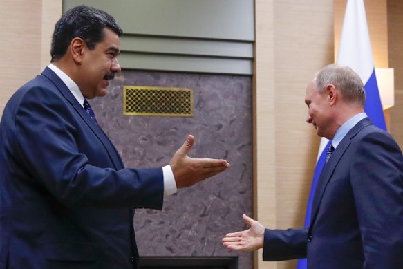 Amigos ausentes: O líder venezuelano Nicolás Maduro é outro ex-aliado de Putin que recentemente deixou o cenário global.
