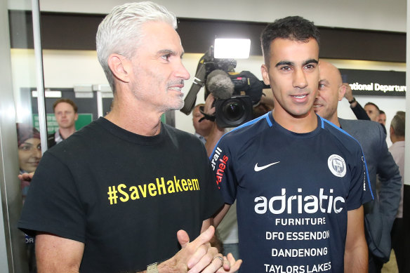 Foster’s advocacy for Bahraini-Australian soccer player Hakeem al-Araibi helped free him from a Thai
jail.
