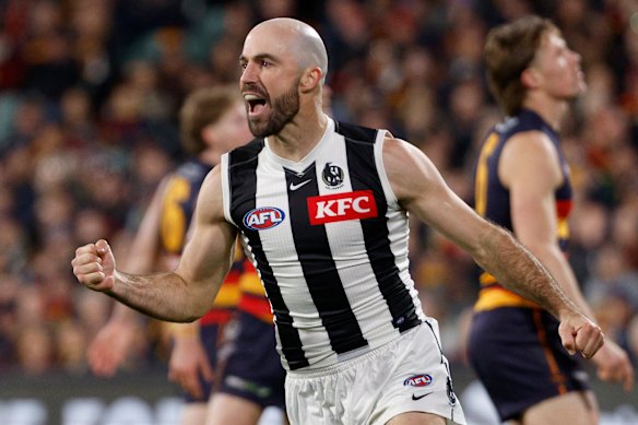 Though he’s nearing the end of his career, Steele Sidebottom still has a huge role to play for the Pies.