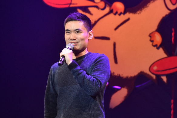 Patrick Golamco competed at the Raw Comedy national final in 2021.