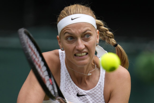 Tenth seed Petra Kvitova was also knocked out in the opening round.