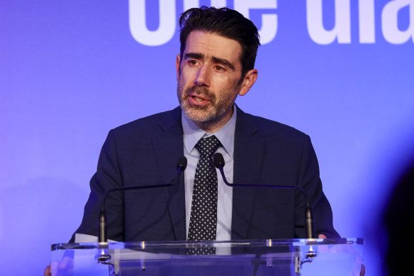 Executive director of the Australian Strategic Policy Institute Justin Bassi.