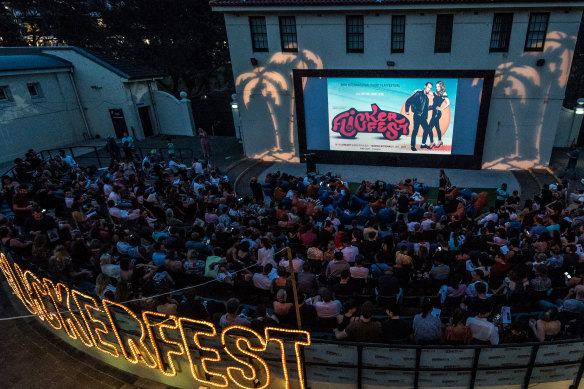 Screened under the stars at Bondi Pavilion, film buffs flocked to the event in its 29th year. 