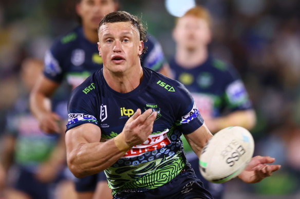 Jack Wighton will start at left centre for NSW.