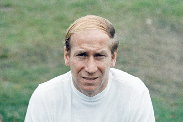 Former England and Manchester United captain, Sir Bobby Charlton. 