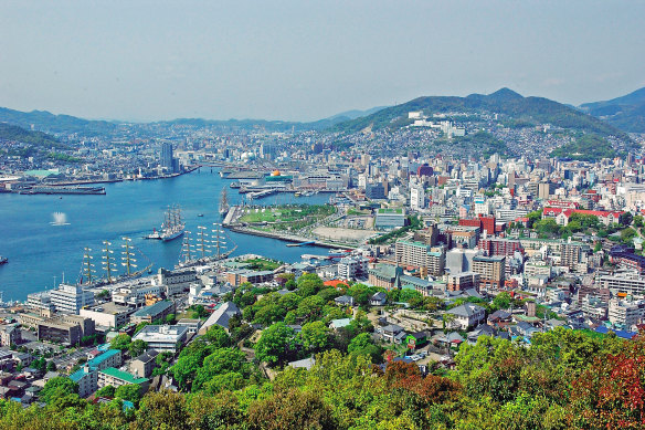 Nagasaki – scenic, agreeable and dense with history.