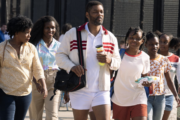Will Smith as King Richard: there is not a bad ratio of fact to fiction for a Hollywood bio-pic.