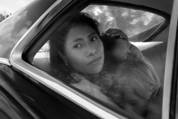 Oscar contender: Roma is set in Mexico in the early 1970s.