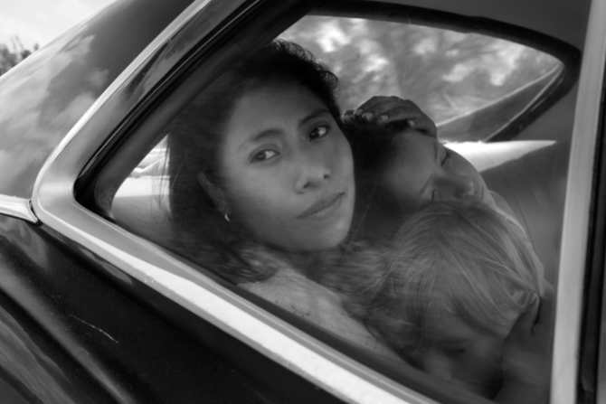 Oscar contender: Roma is set in Mexico in the early 1970s.