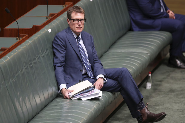 Attorney-General and Minister for Industrial Relations Christian Porter sued the ABC over its reporting. He discontinued the case almost two weeks ago.