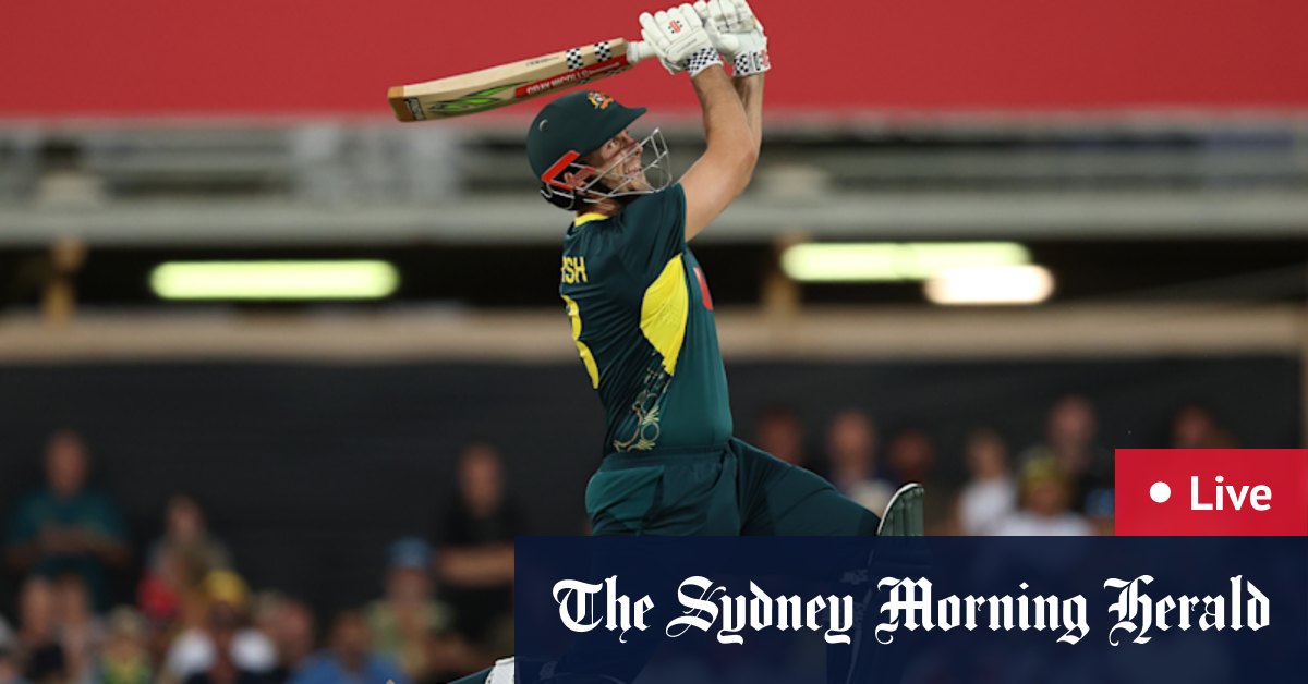 Australia v South Africa ODI LIVE: Marsh leads Australia in first of three one-day internationals