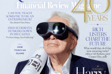 Harry Triguboff on the cover of the 2023 Rich List issue.