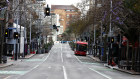 Auckland’s deserted CBD. New Zealand’s zero-case stance is becoming a problem.