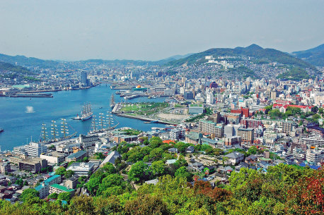 Nagasaki – scenic, agreeable and dense with history.