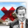 Alexander Phillips, the ocean views from the Bronte house and the almost buyers Filda Keci and Steven Wallace.