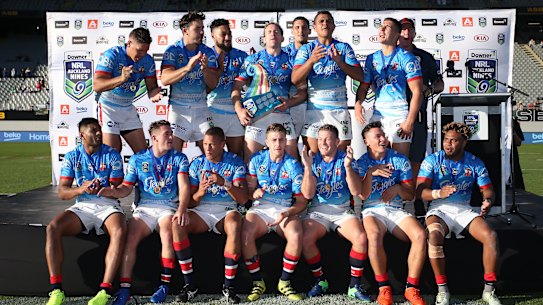 The Roosters won the Nines in 2017, the last time the competition was held.